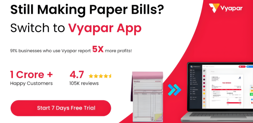 Vyapar App billing and accounting software for small businesses